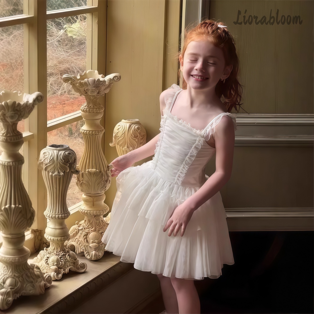 Белое тюлевое платье для девоч – обзор и цена Formal Skirt
