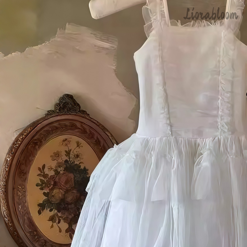 Белое тюлевое платье для девоч – обзор и цена Formal Skirt