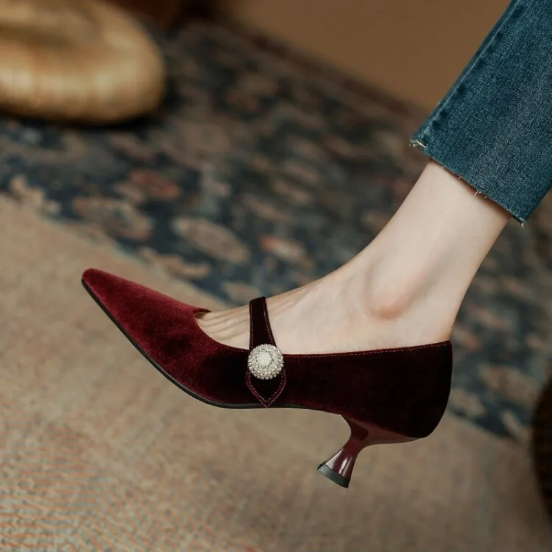 Винно-красные туфли Мэри Джейн – обзор и цена Womens Heels