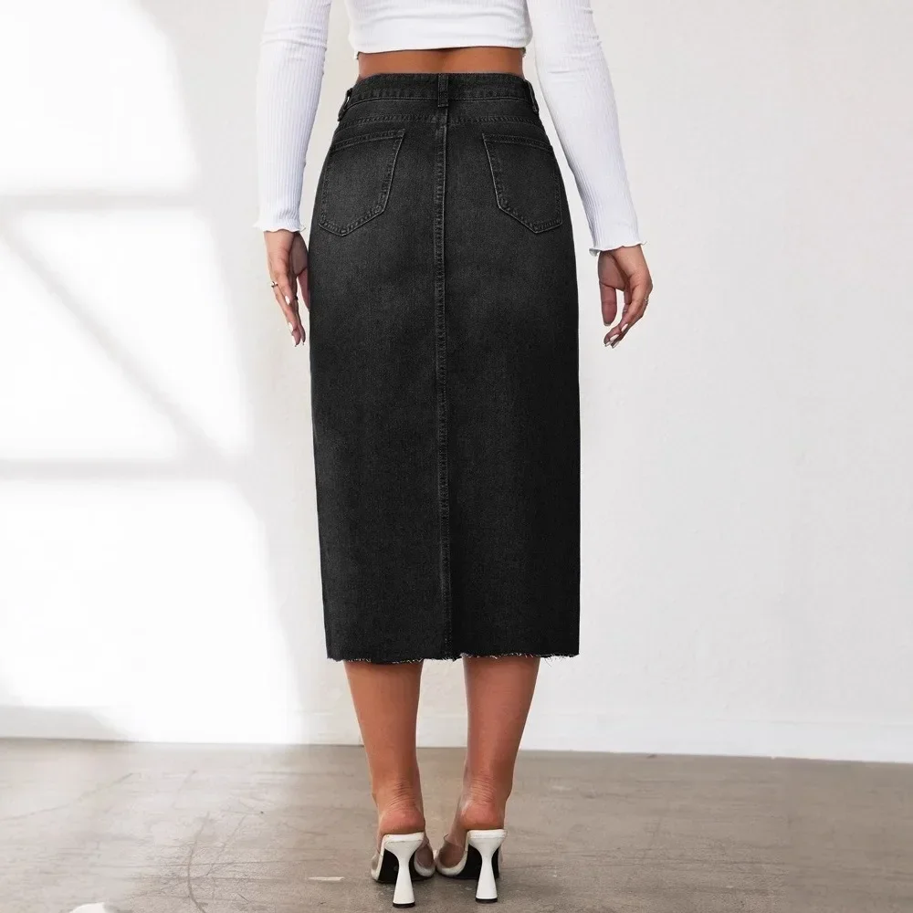 Женская джинсовая юбка миди с  – обзор и цена Formal Skirt